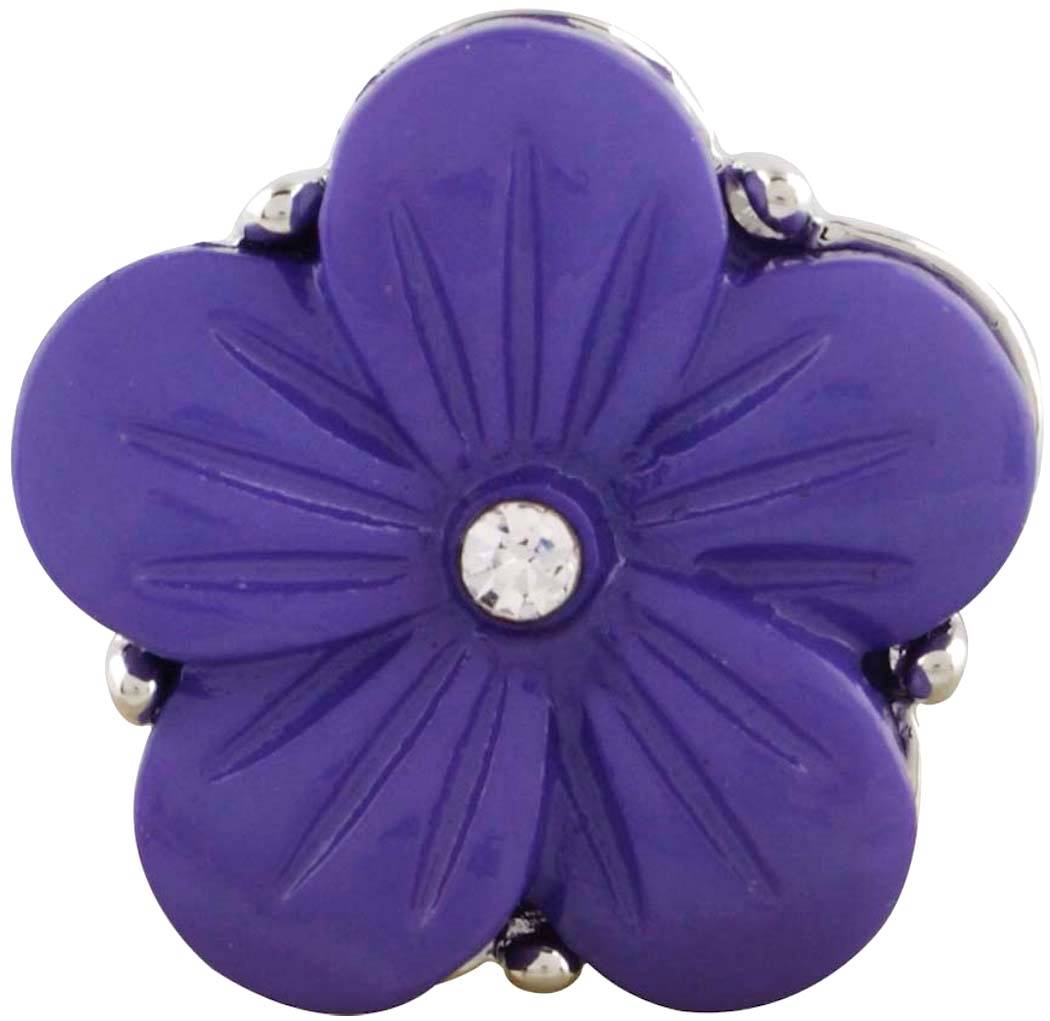 Statement Bling Flower Snap