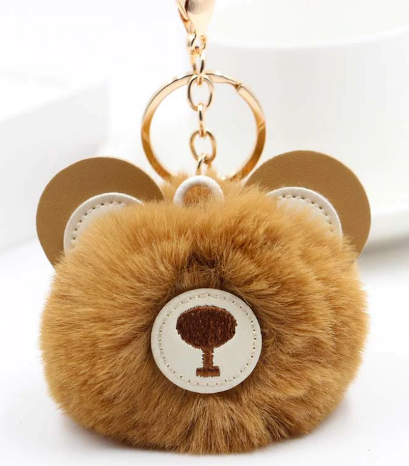 Fluffy Keychain