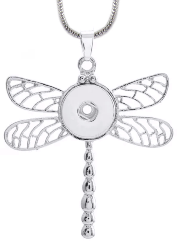 Statement Dragonfly Necklace