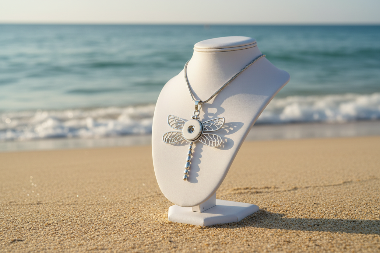 Statement Dragonfly Necklace