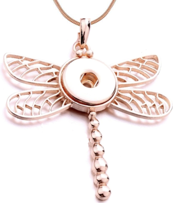 Statement Dragonfly Necklace