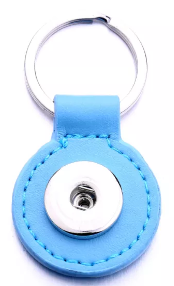 Statement 1 Snap Keychain: Blue