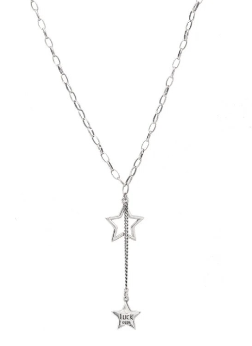 Vintage Stars Tassel Necklace