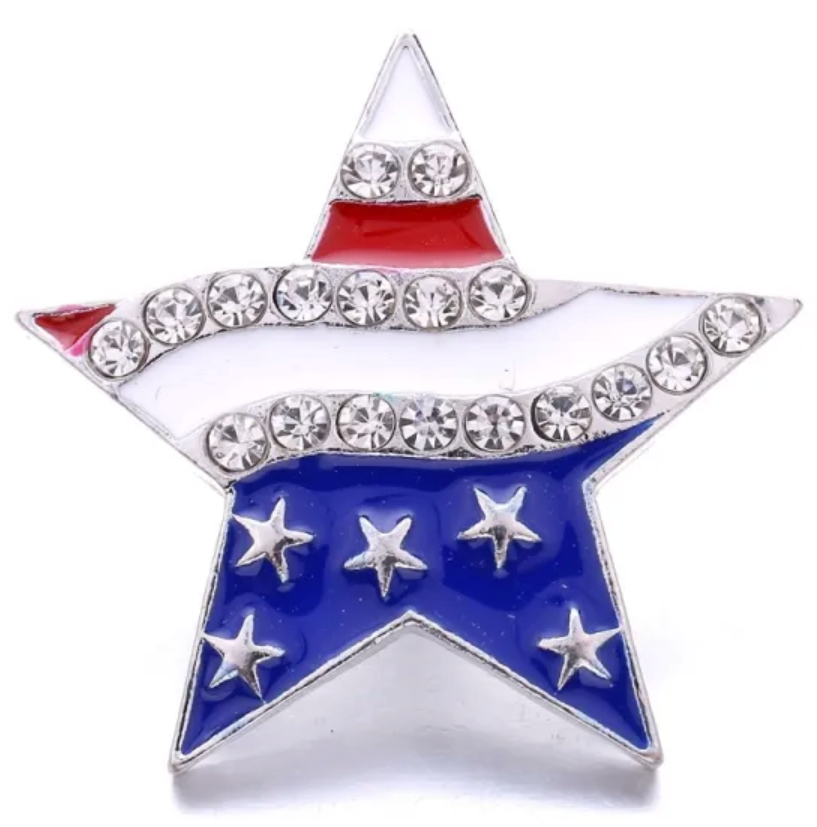 Statement Flag Star Snap