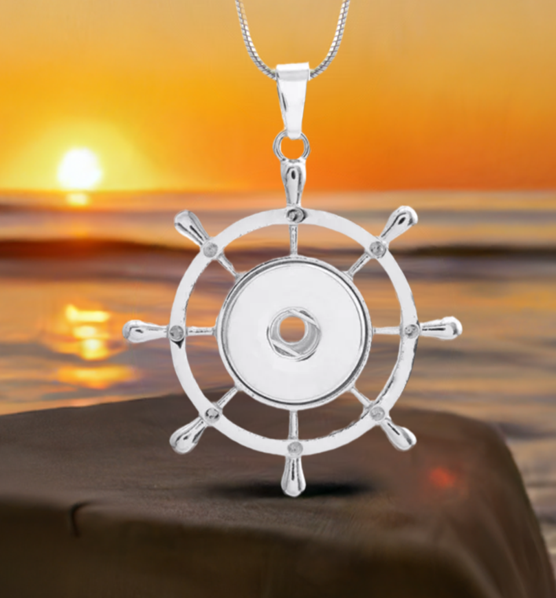 Statement Come Sail Away Necklace