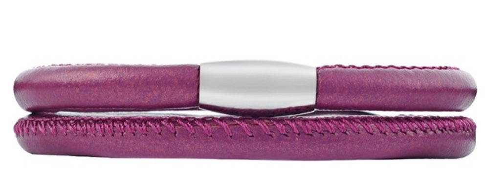 Purple Double Wrap Bracelet