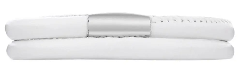 White Double Wrap Bracelet Snappy Jewels