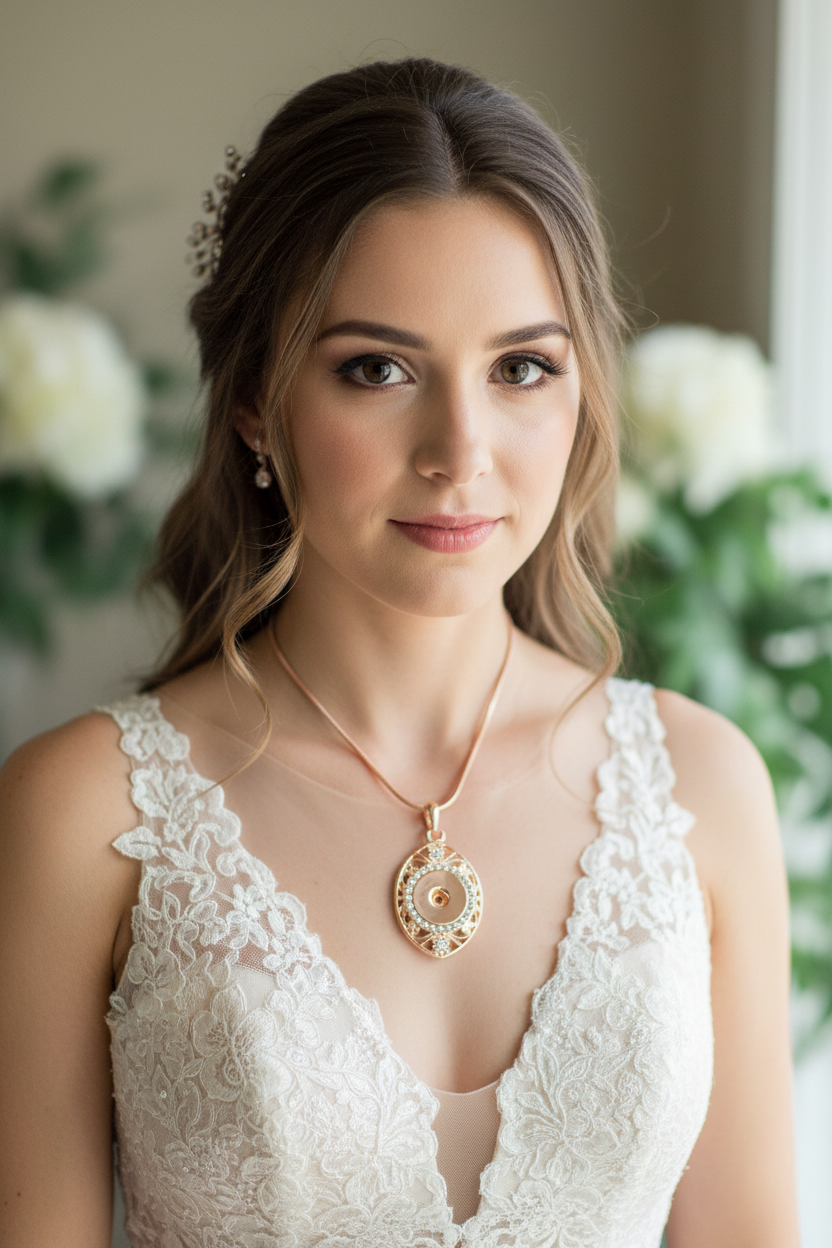 Statement Vintage Crystal Necklace
