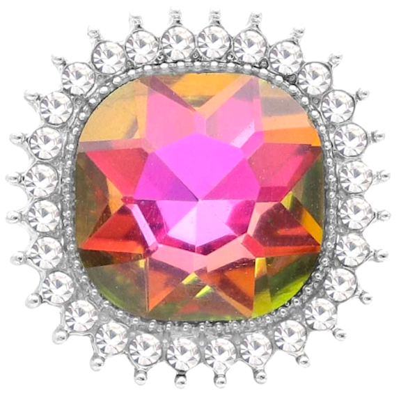 Statement Crystal Bling Snap