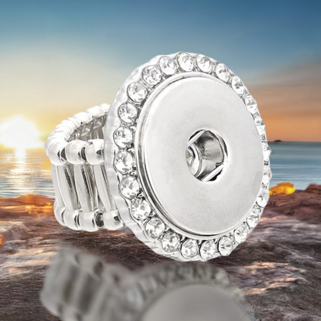 Statement Stretch Metal Band Ring