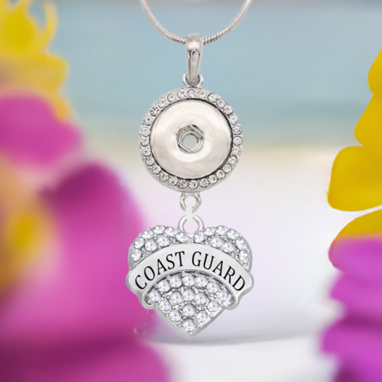 Statement Dangle Heart Necklace