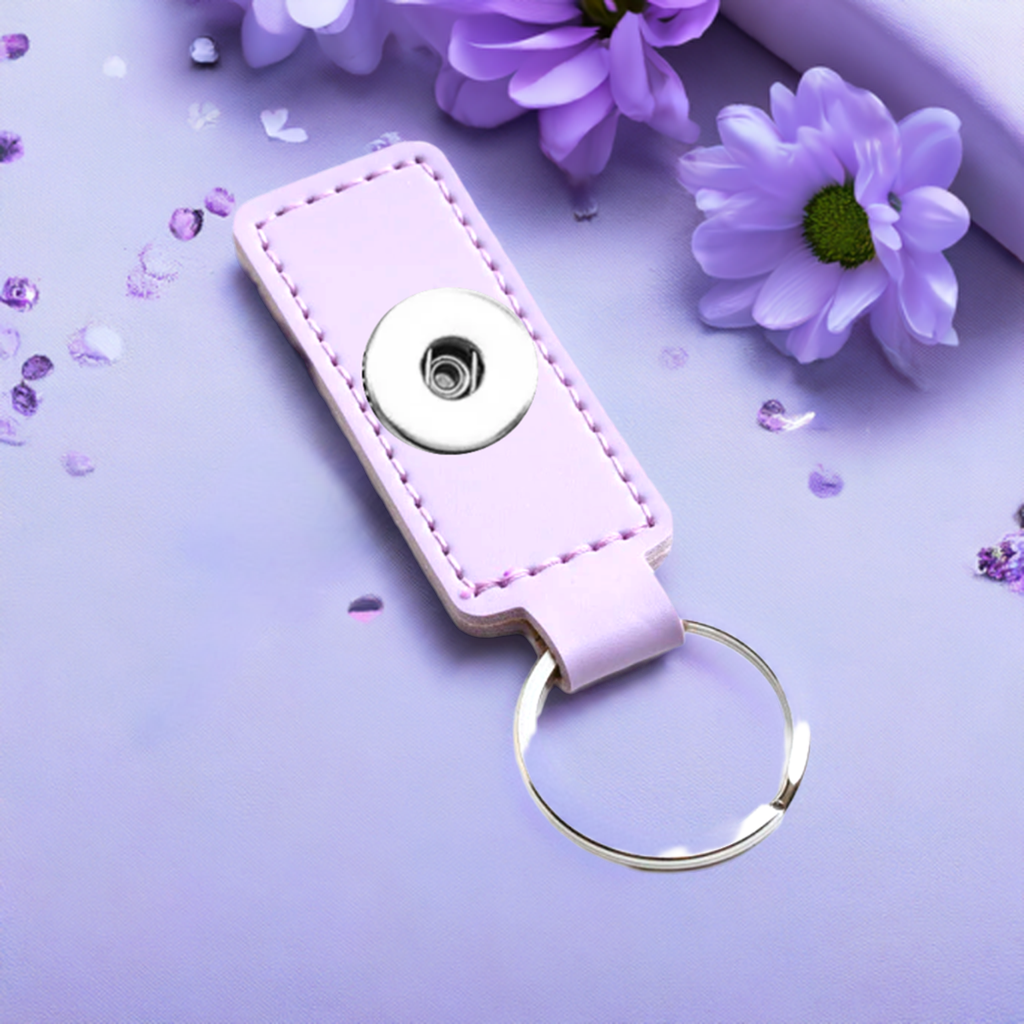 Statement 1 Snap Keychain: Lavender