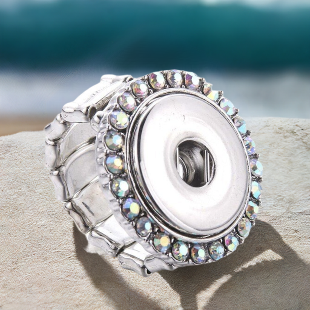 Statement Stretch Metal Band Ring
