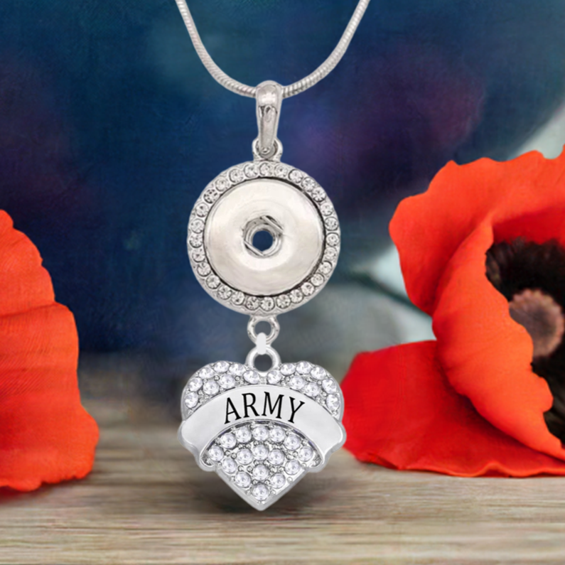 Statement Dangle Heart Necklace