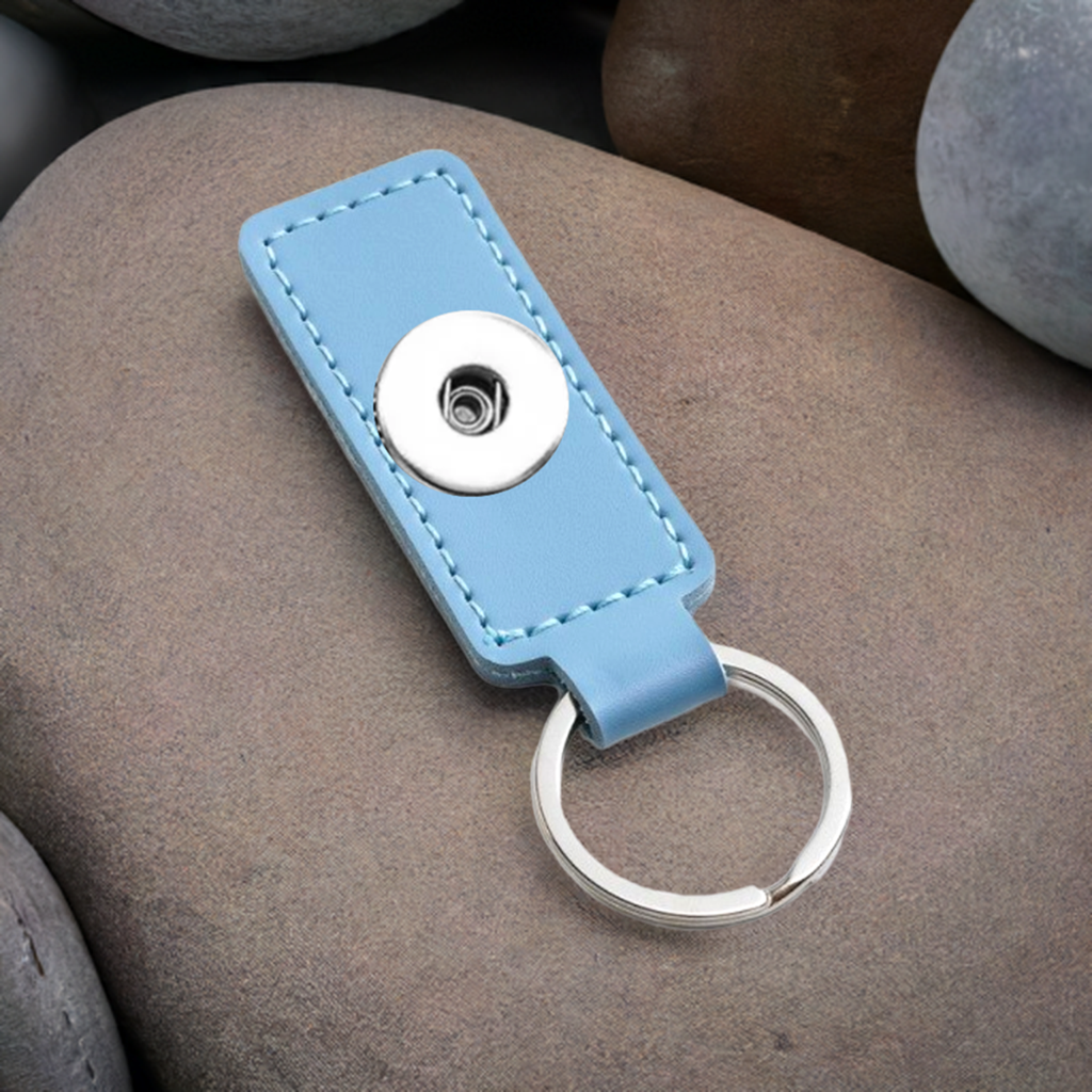Statement 1 Snap Keychain: Blue