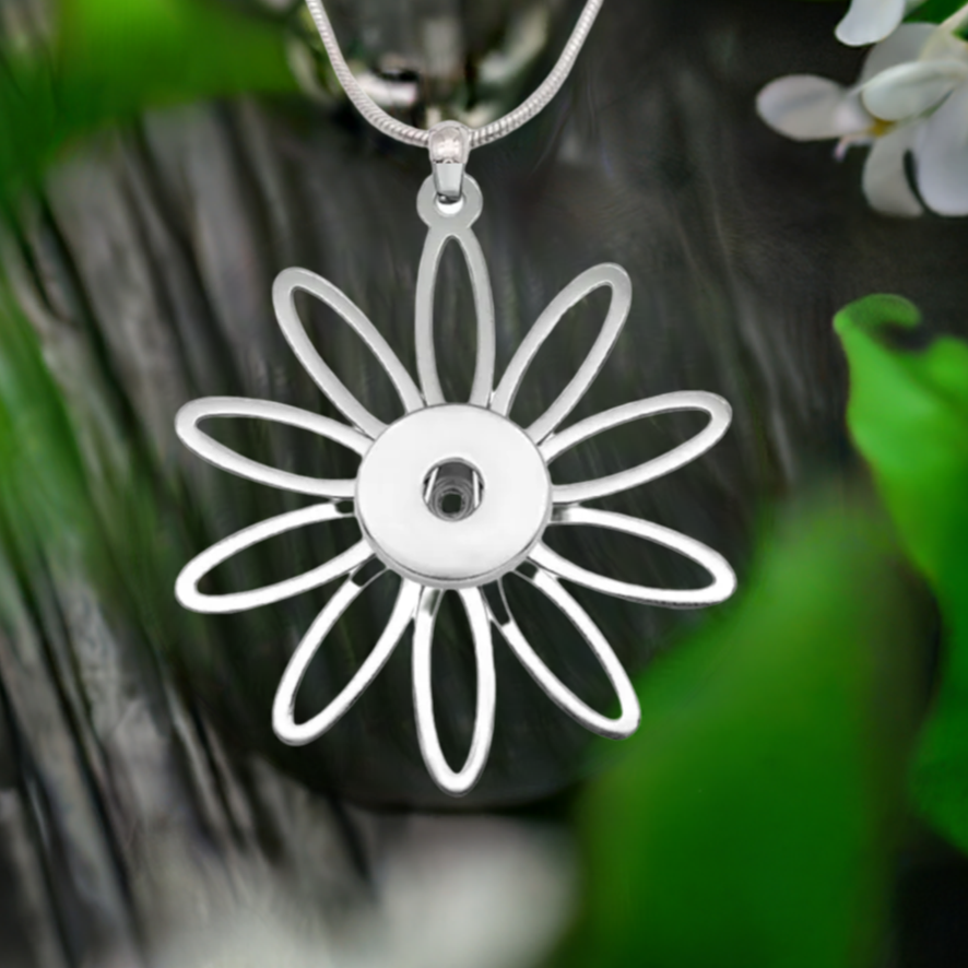 Statement Flower Necklace