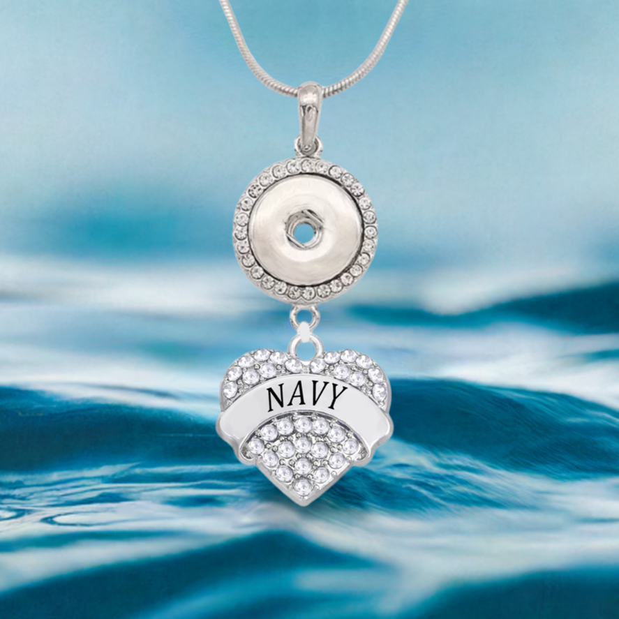 Statement Dangle Heart Necklace