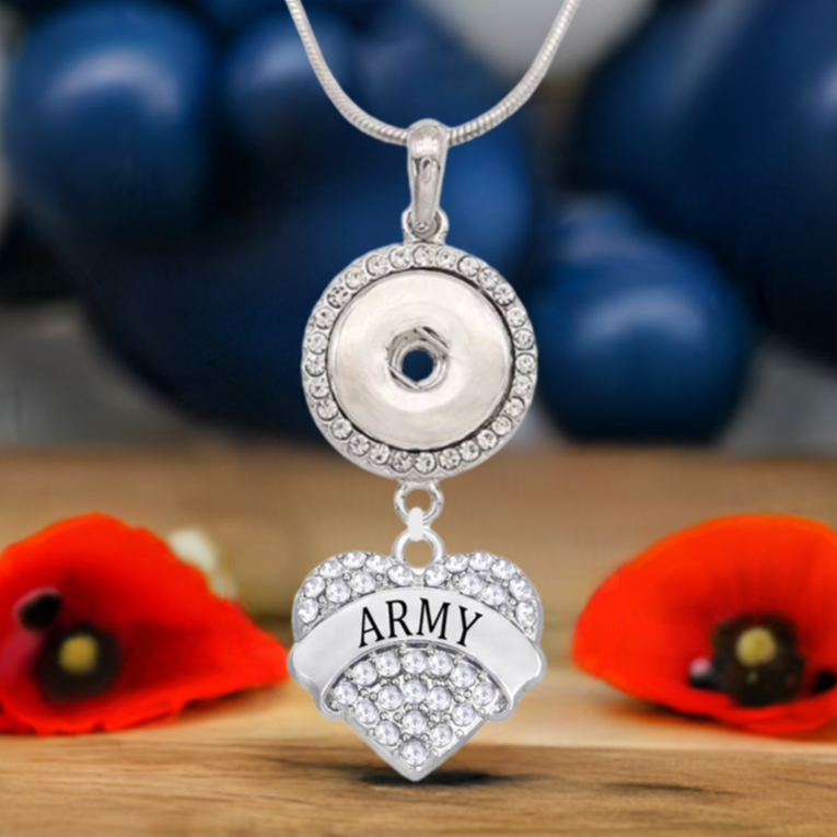 Statement Dangle Heart Necklace