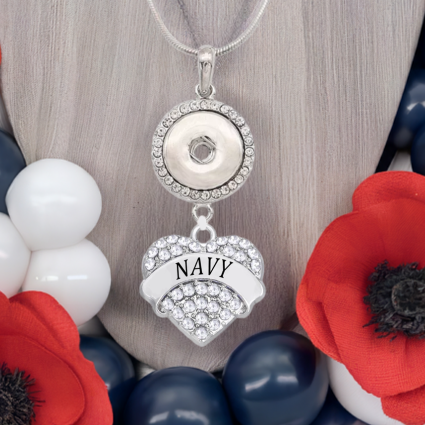 Statement Dangle Heart Necklace
