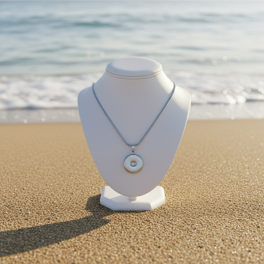 Petite Silver Tone Necklace