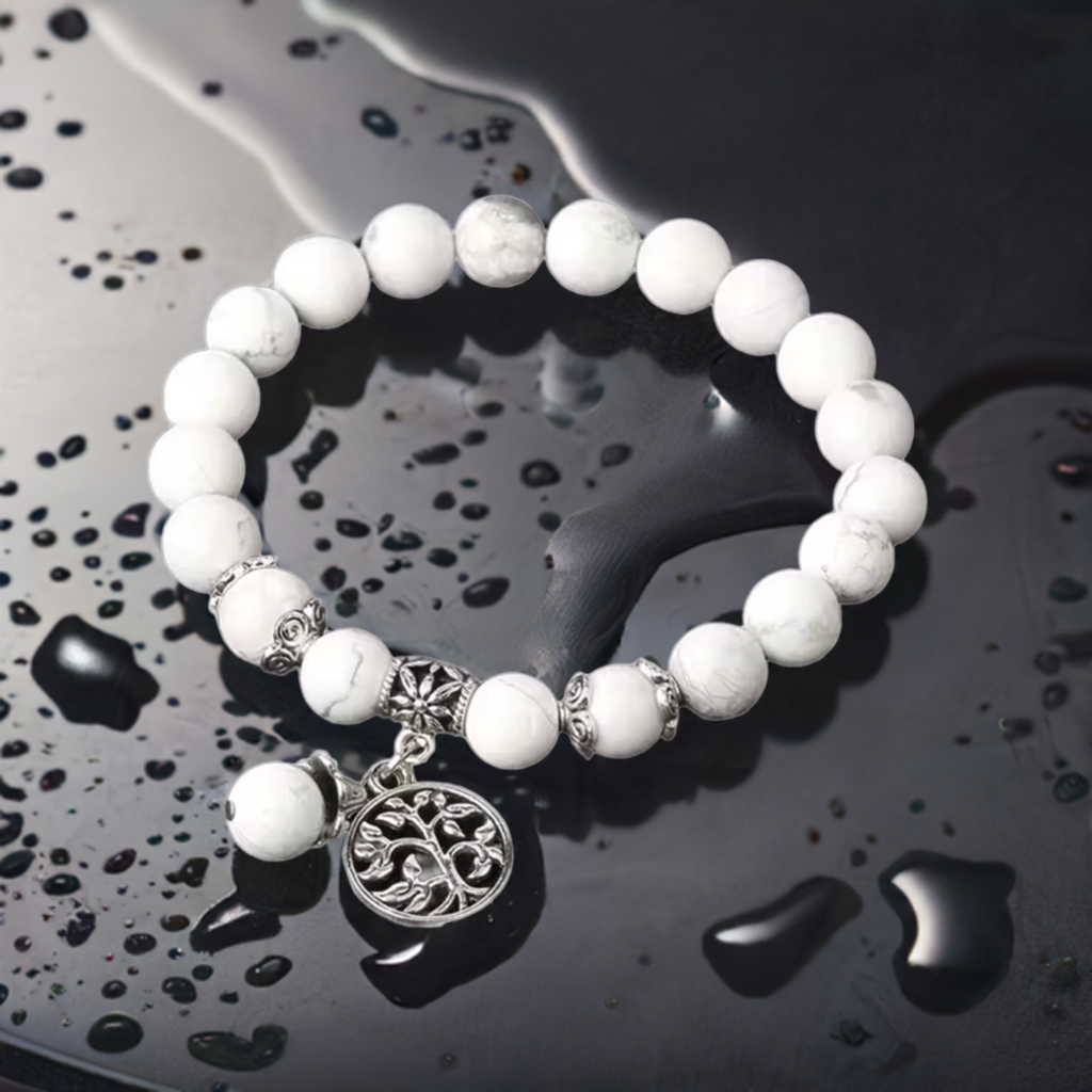 Howlite Stretch Bracelet