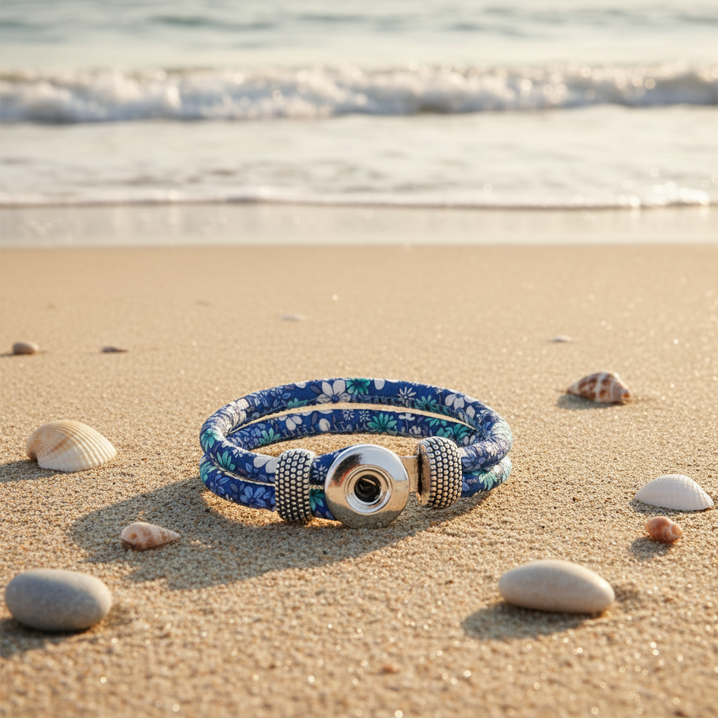 Statement Floral Bracelet
