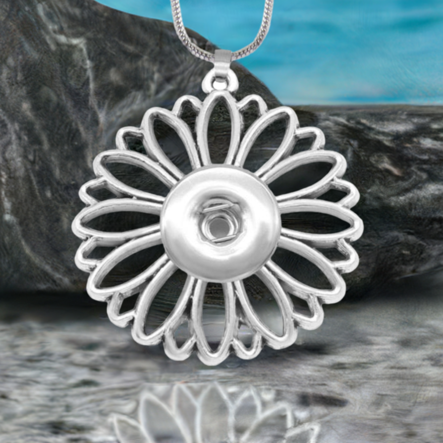Statement Sunflower Necklace