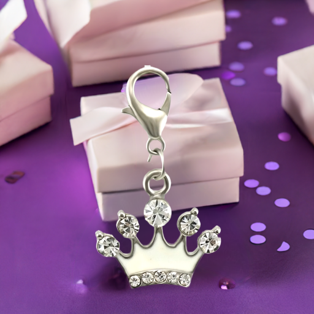 Princess Crown Clip Charm