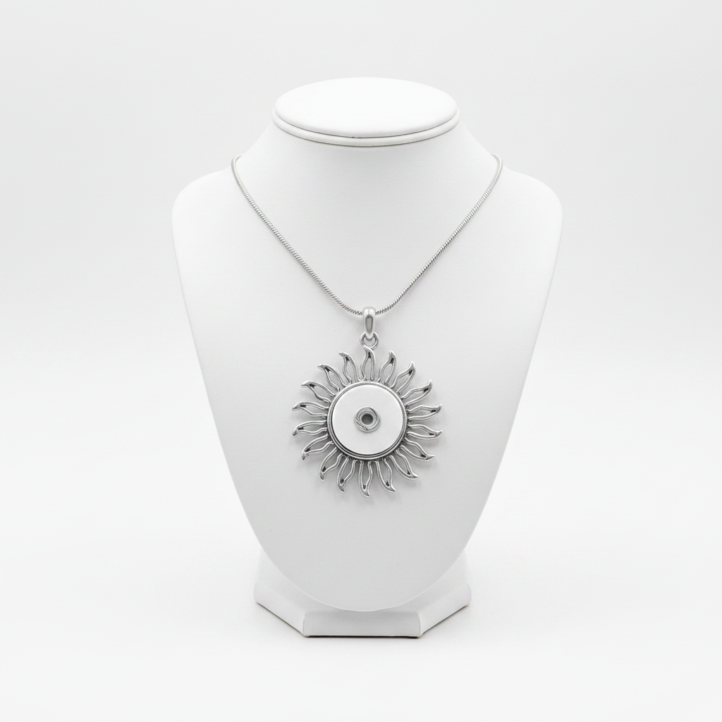 Petite Sun/Sunflower Necklace