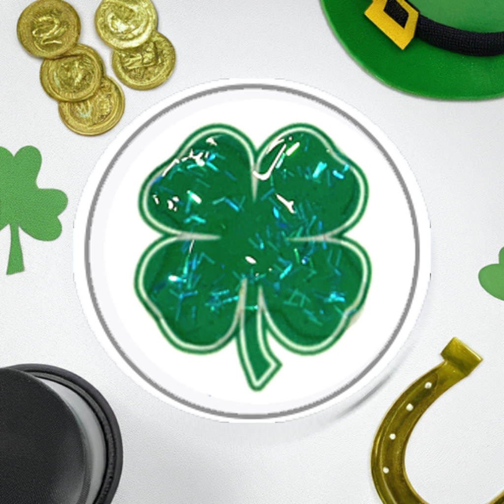 Statement Good Luck Shamrock Snap