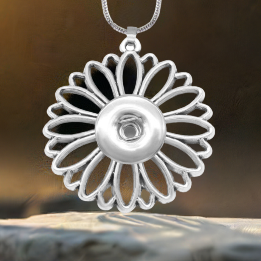 Statement Sunflower Necklace