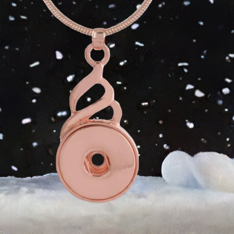 Statement Swirl Necklace