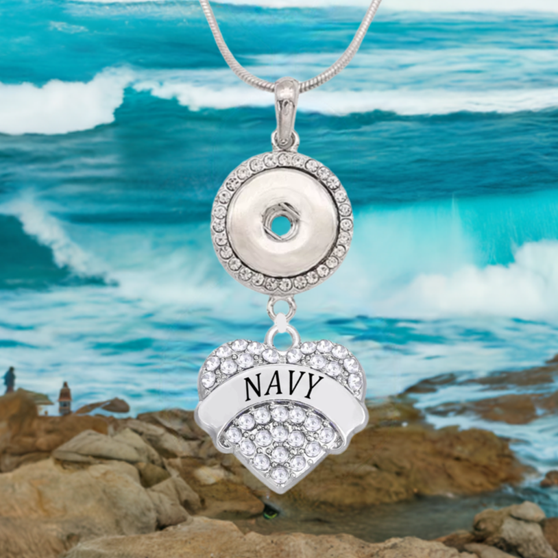 Statement Dangle Heart Necklace