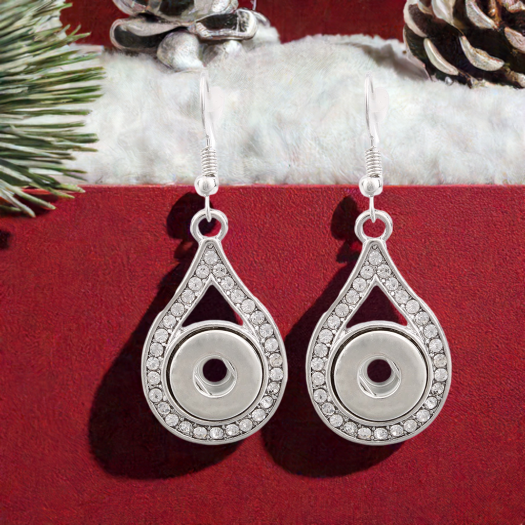 Petite Crystal Raindrop Earrings