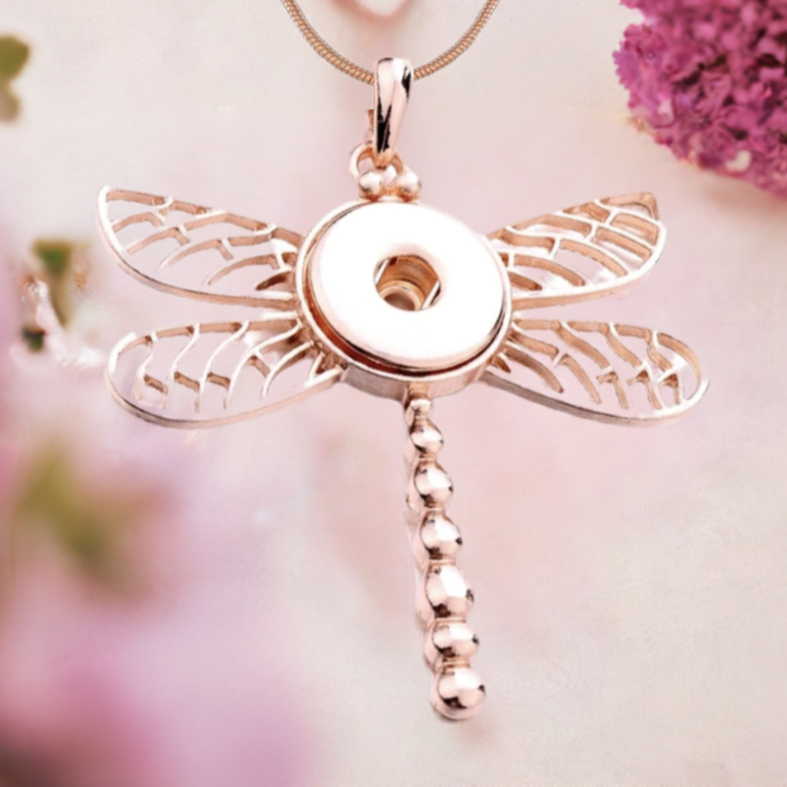 Statement Dragonfly Necklace