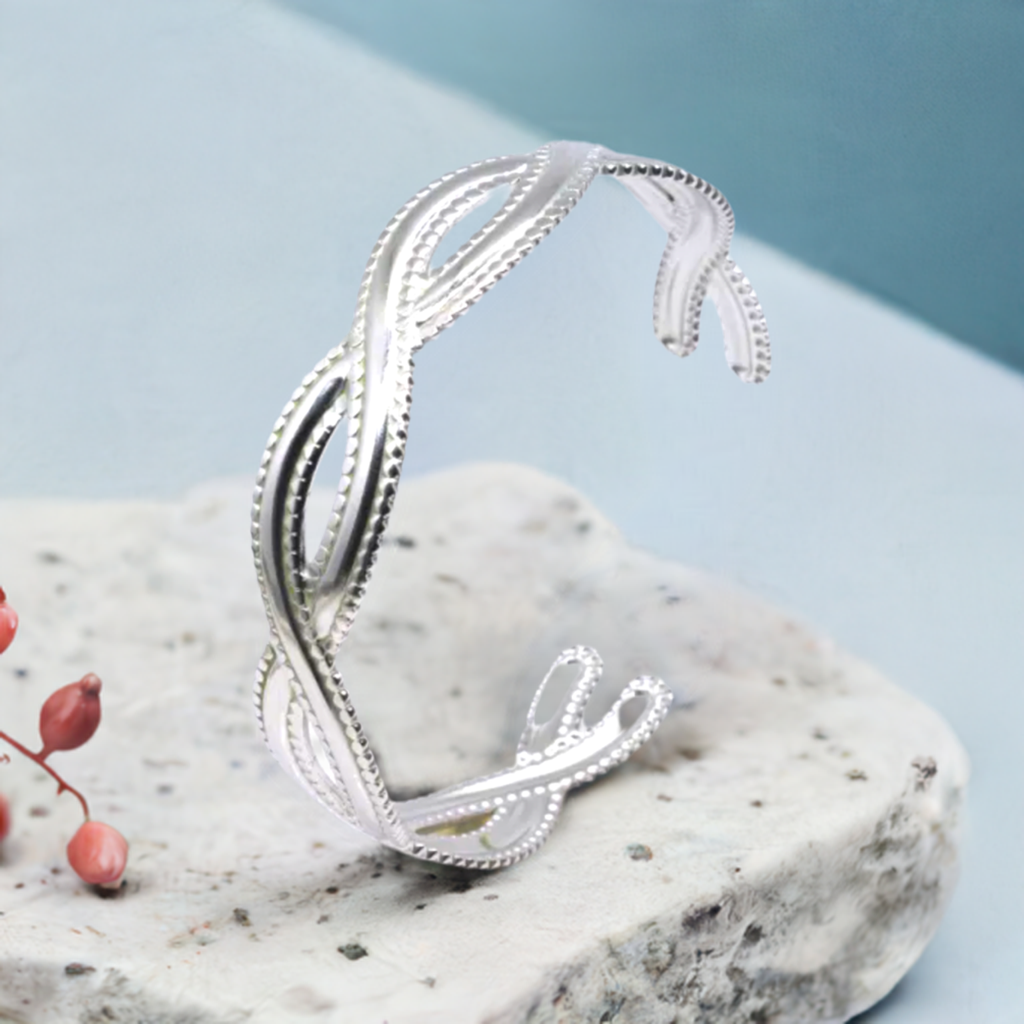 Stainless Steel Twists Bracelet