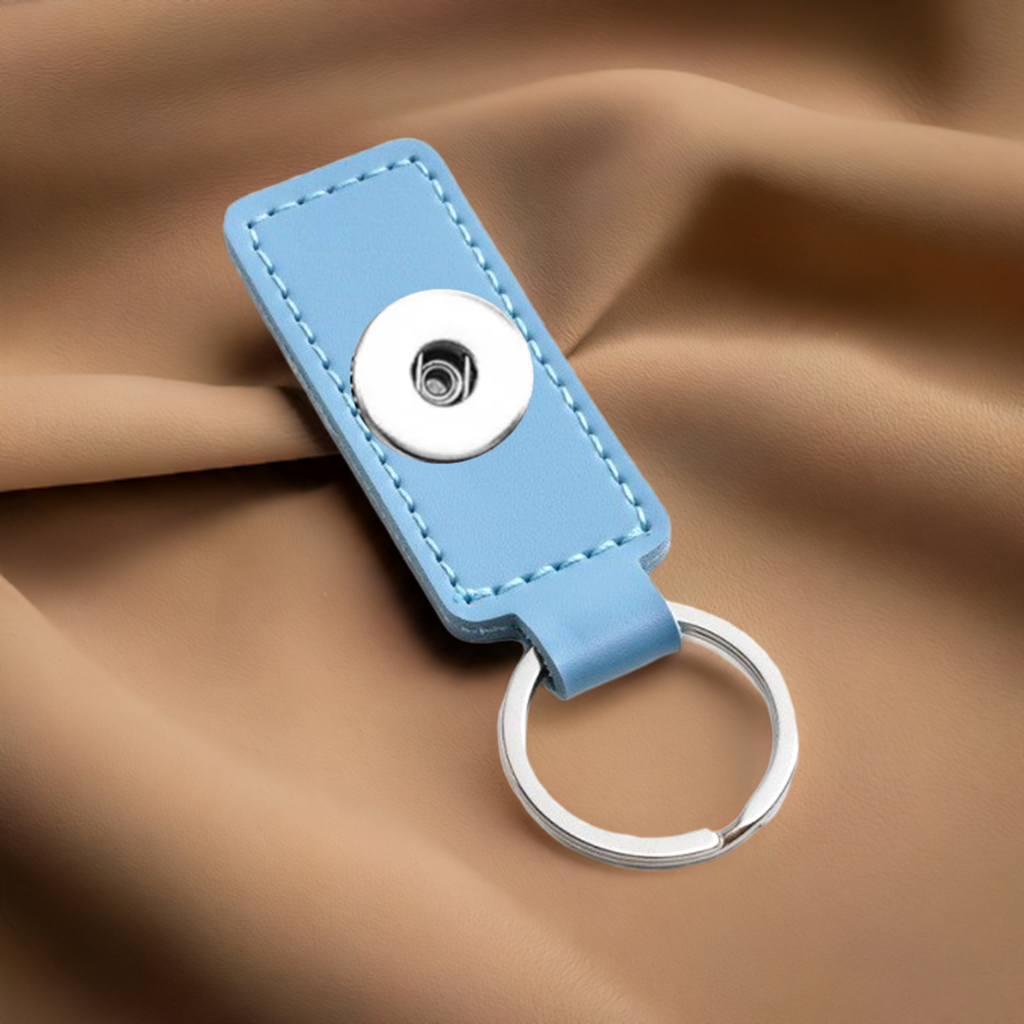 Statement 1 Snap Keychain: Blue