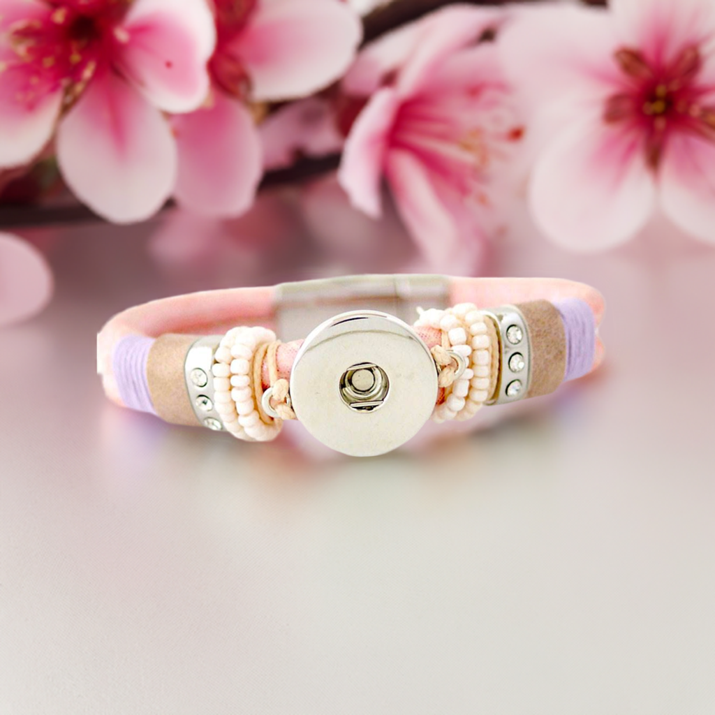 Statement Pink Bling Bracelet