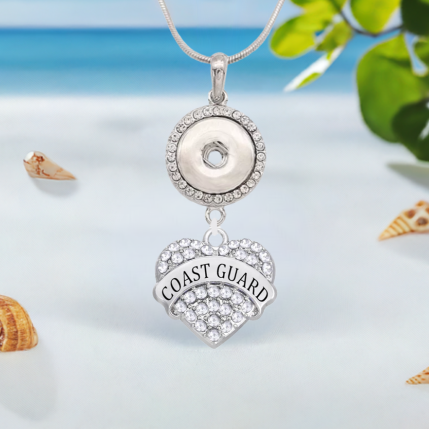 Statement Dangle Heart Necklace
