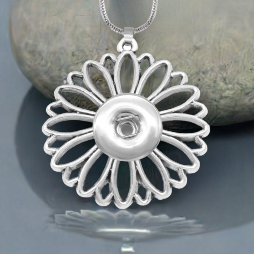 Statement Sunflower Necklace