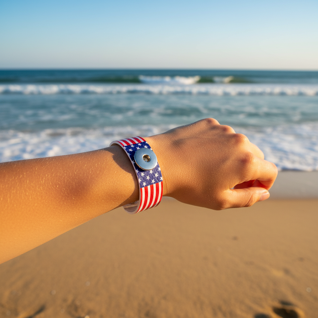 Statement Flag Bracelet