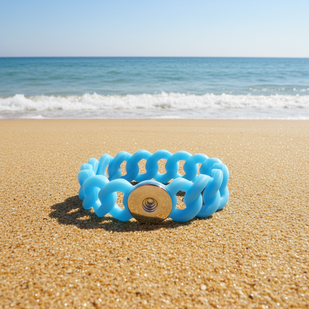 Statement Silicone Stretch Bracelet