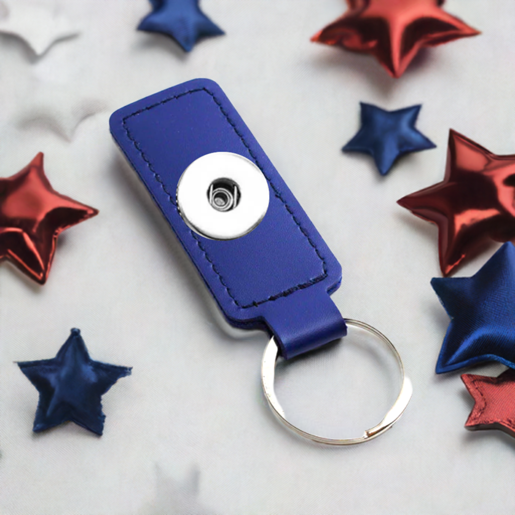 Statement 1 Snap Keychain: Deep Blue