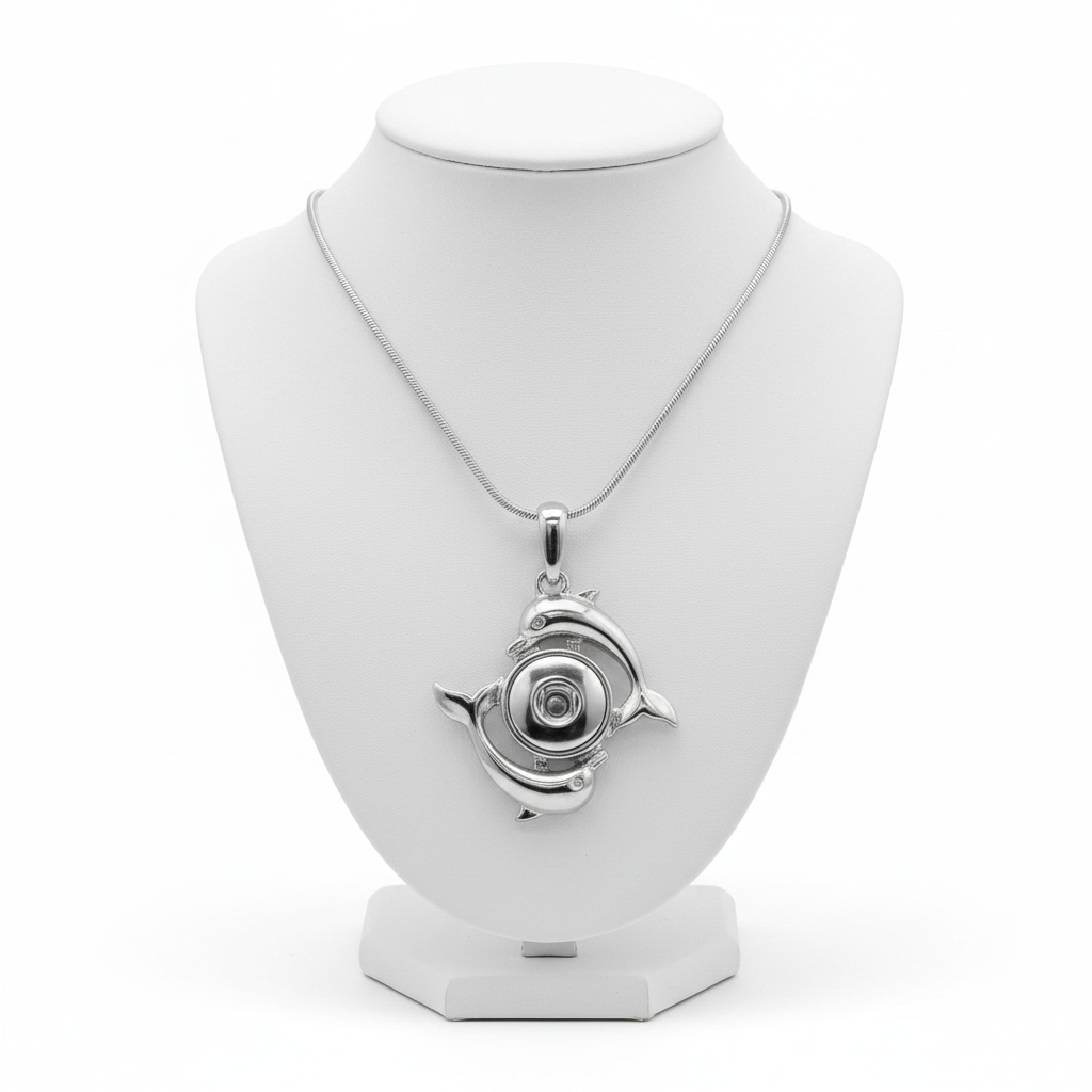 Petite Dolphins Necklace