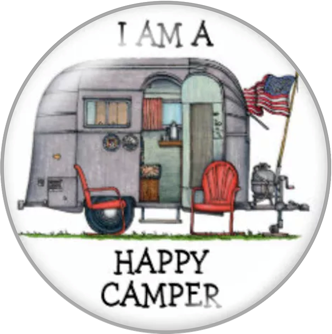 Statement Happy Camper Snap