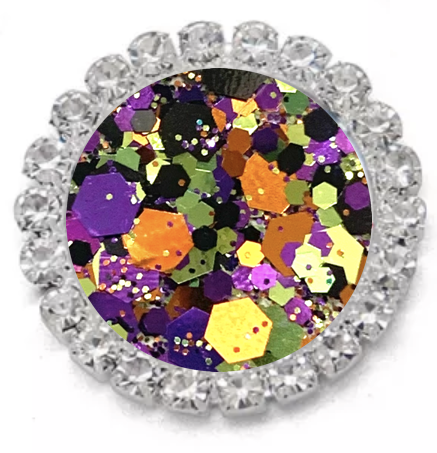 Statement Hocus Pocus Bling Glitter Snap