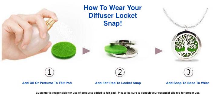 Petite Butterfly Diffuser Snap