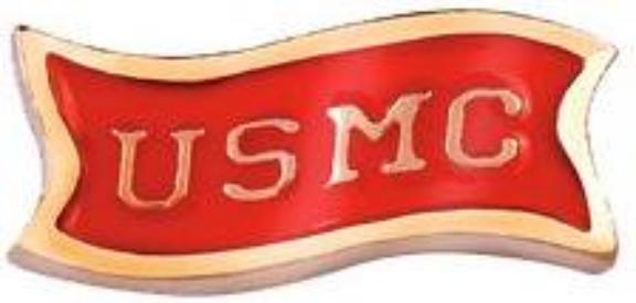 Marines Locket Charm