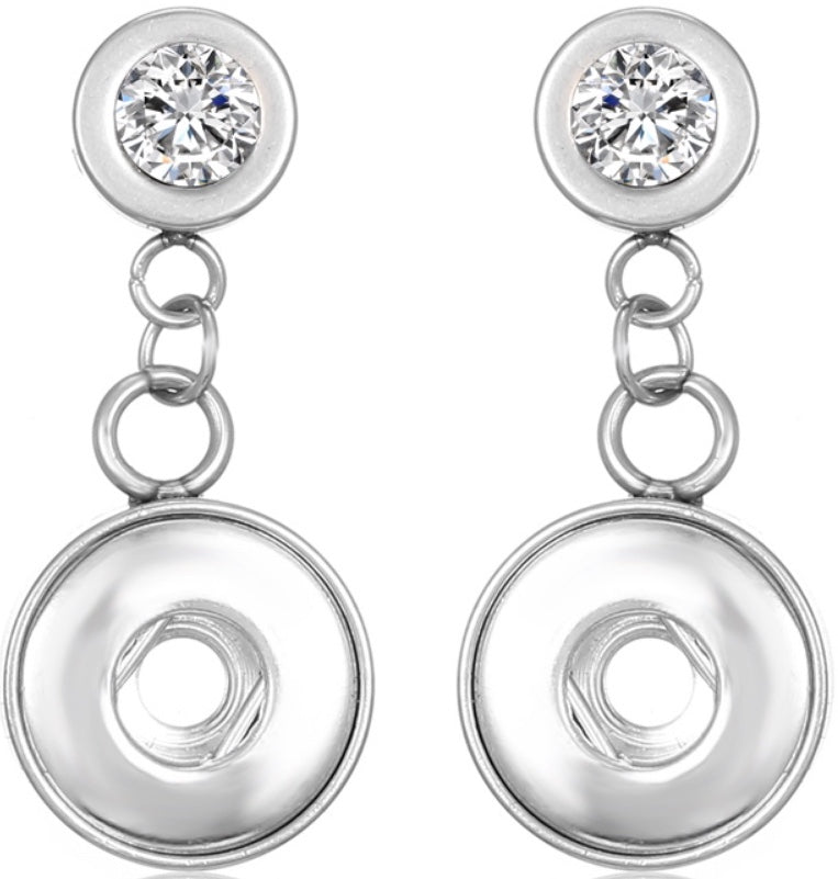 Petite Crystal Post Earrings