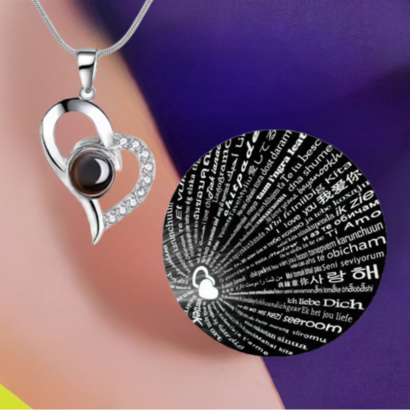 I Love You In 100 Languages" Necklace
